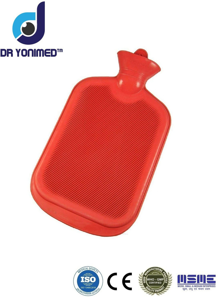 DR YONIMED Rubber Hot Water Bag For Pain Relief Pack of 2 Hot