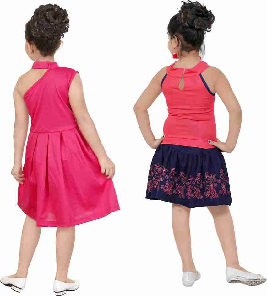 FIERA FASHION Baby Girls Midi/Knee Length Party Dress Price in