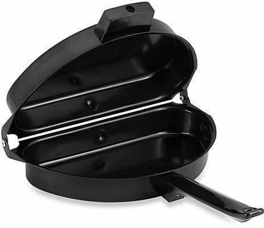 Drake Non Stick Folding Omelette Pan Omelette maker fryer Fry Pan 12 cm  diameter with Lid 2 L capacity Price in India - Buy Drake Non Stick Folding  Omelette Pan Omelette maker