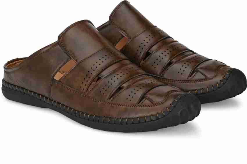 MACTREE Men Brown Sandals Buy MACTREE Men Brown Sandals Online