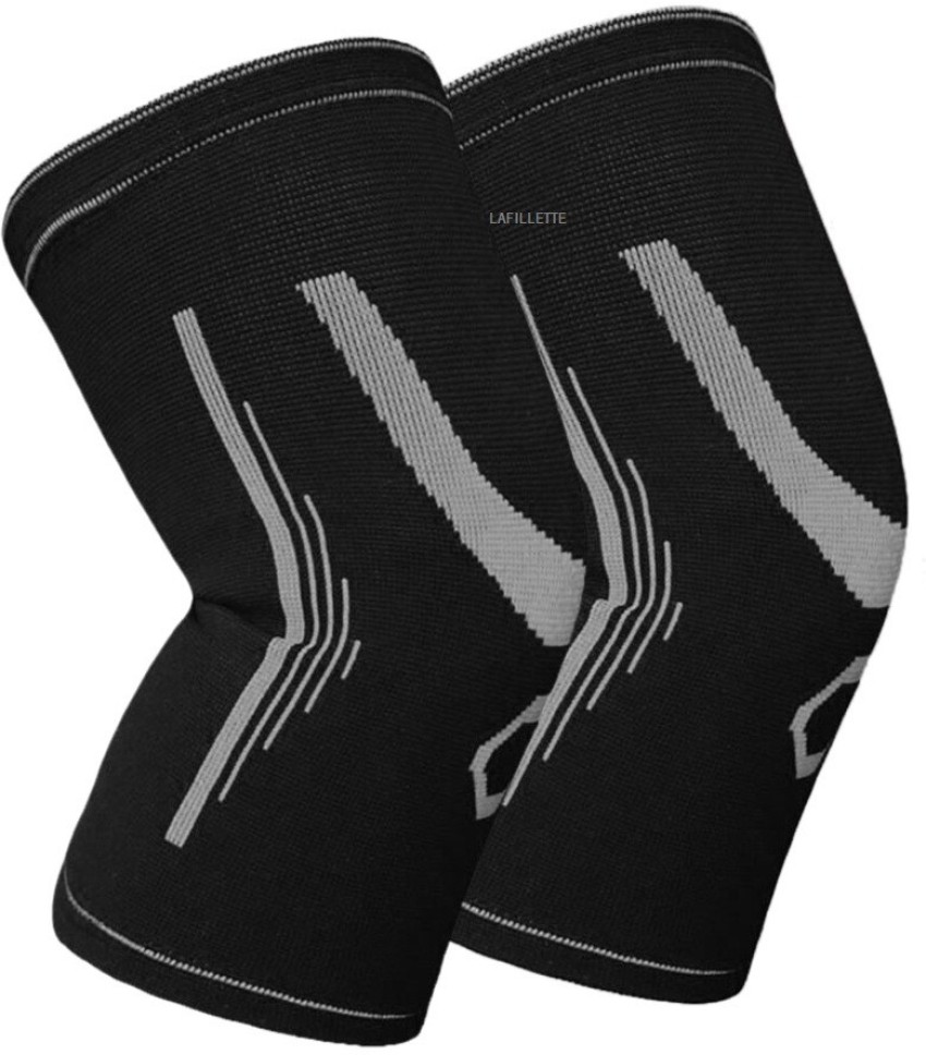 LAFILLETTE 1 Pair Knee Compression Sleeves Knee Brace Support for Knee Pain  Knee Support - Buy LAFILLETTE 1 Pair Knee Compression Sleeves Knee Brace  Support for Knee Pain Knee Support Online at