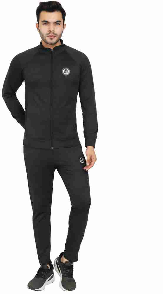 stars collection Solid Men Track Suit - Buy stars collection Solid 