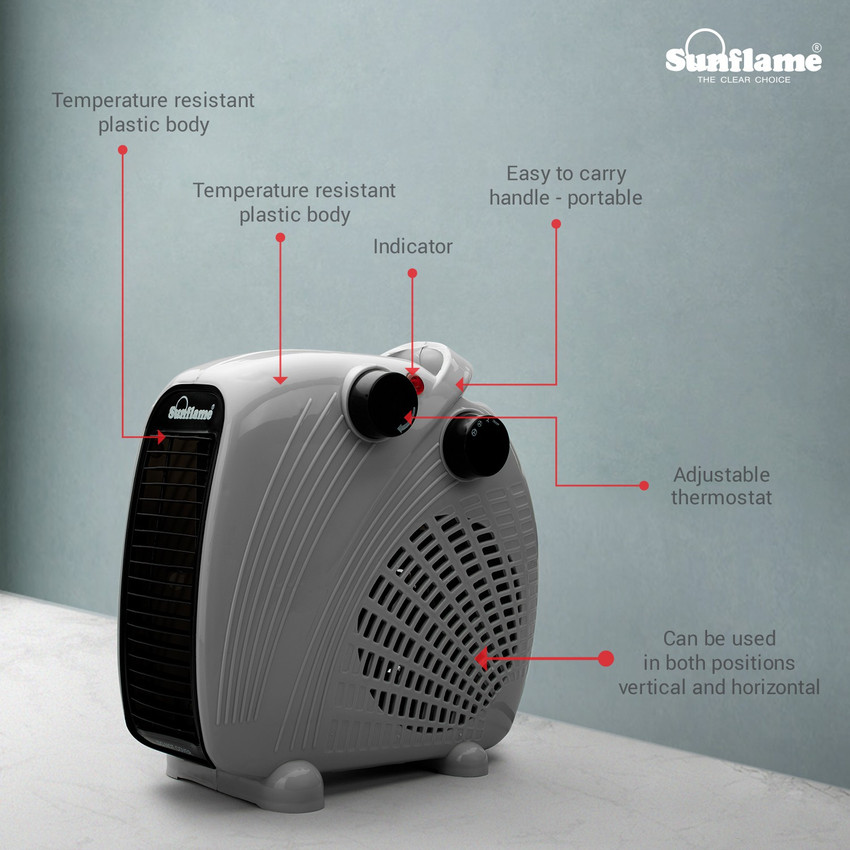 Sunflame SF-918 Fan Room Heater Price in India - Buy Sunflame SF-918 Fan  Room Heater online at Flipkart.com