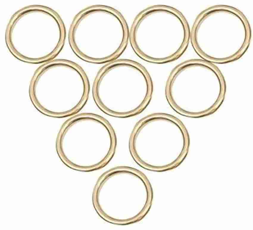 Brass rings for shop crafts