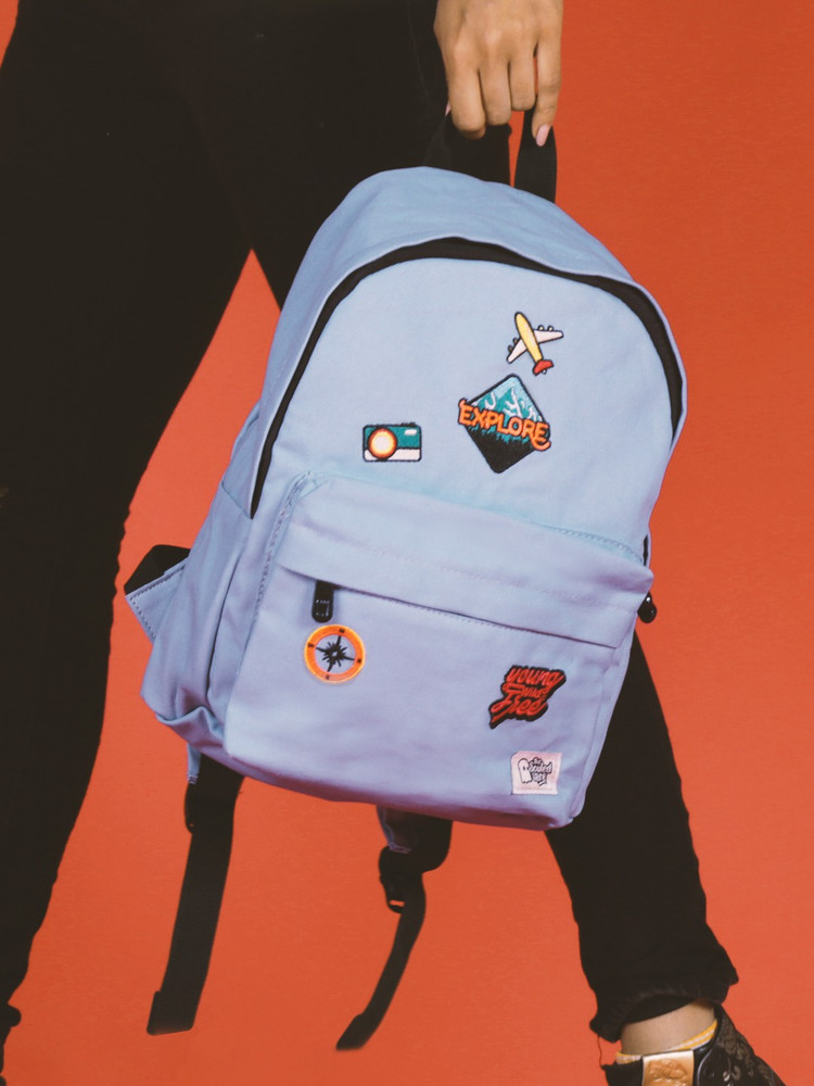 The Souled Store Explore 12 L Backpack Light Blue Price in India Flipkart