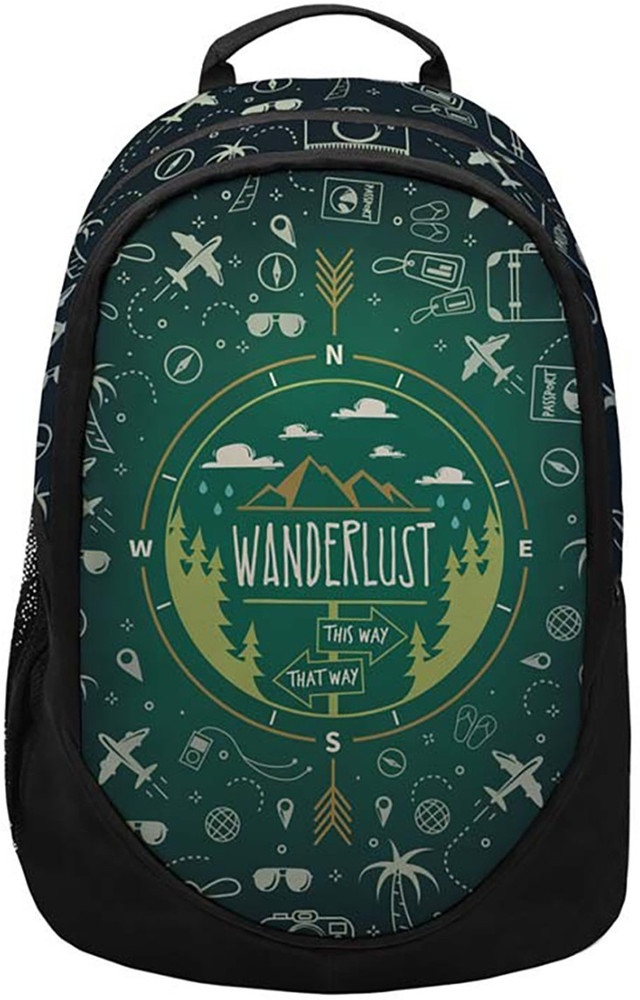 The Souled Store Travel Doodle 25 L Laptop Backpack Multicolor Price in India Flipkart
