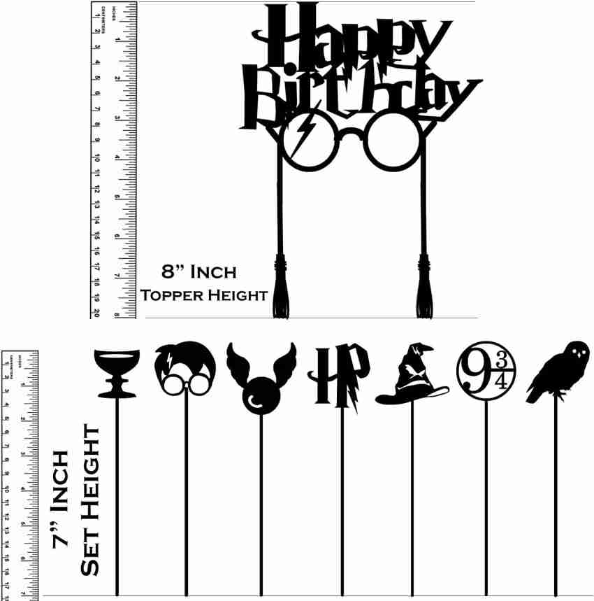 Personalised Harry Potter Shaker Cake Topper – Cake Toppers India