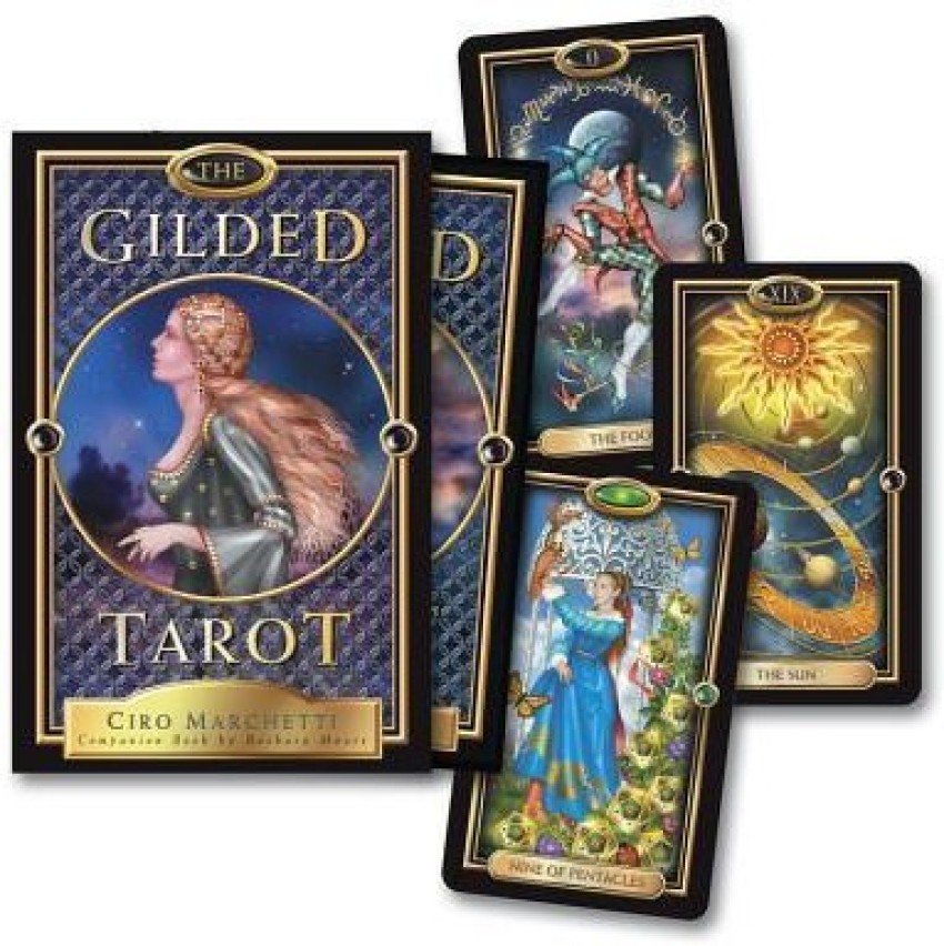 The Gilded Tarot Buy The Gilded Tarot by Marchetti Ciro at Low