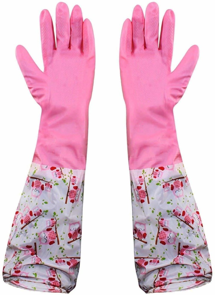 Mobfest ® Waterproof PVC made Reusable Dishwashing Gloves Kitchen Durable  for Winter/Warm Housework Cleaning Gloves Wet and Dry Glove Price in India  Buy Mobfest ® Waterproof PVC made Reusable Dishwashing Gloves