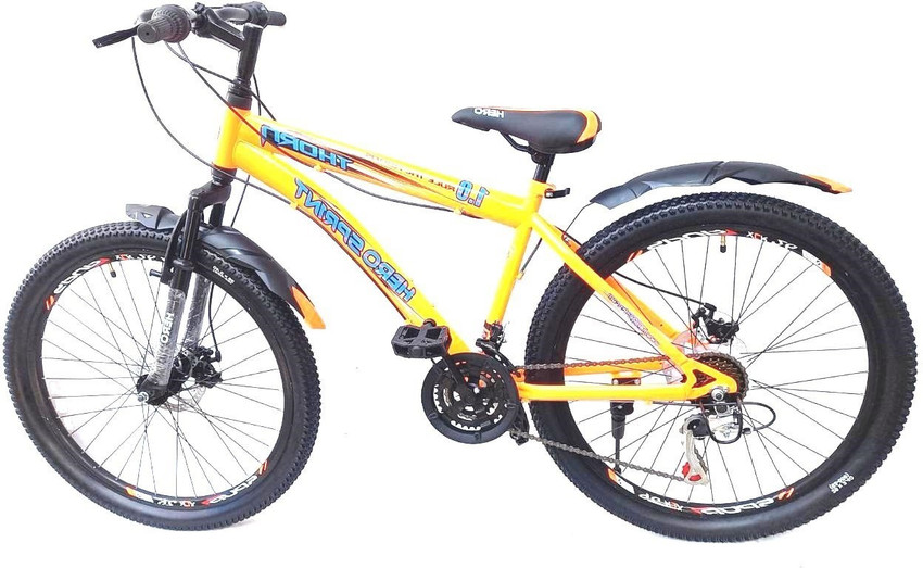 HERO Thorn Dual Disc 26 T Mountain Hardtail Cycle Price in India Buy HERO Thorn Dual Disc 26 T Mountain Hardtail Cycle online at Flipkart