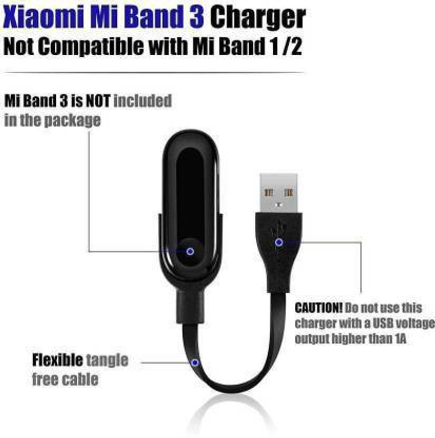 Xiaomi mi band 3 charger sales