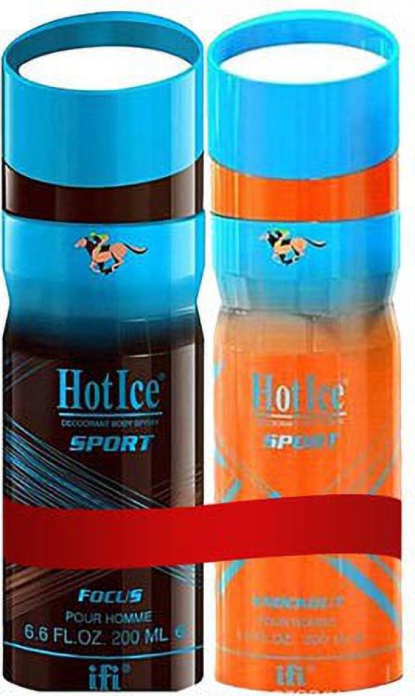Buy online Hot Ice Knock Out Pour Homme Deodorant Perfume, 200ml