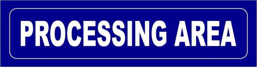 madhusigns Processing Area Emergency Sign Price in India - Buy