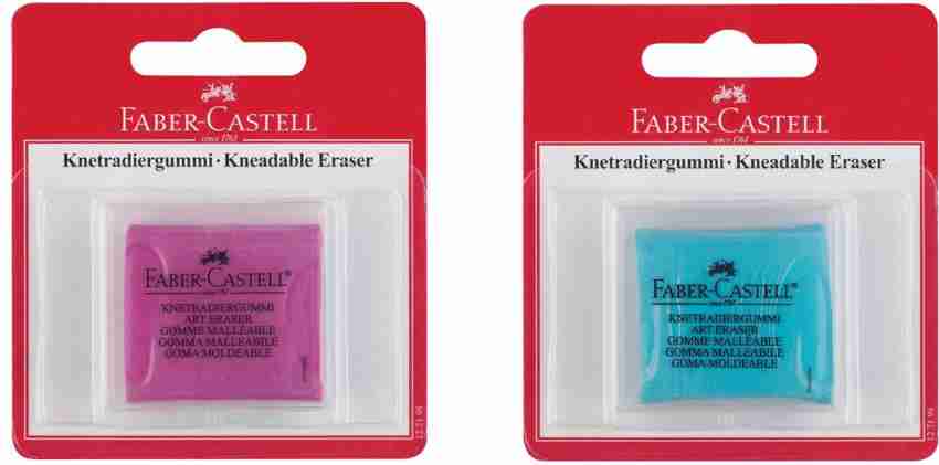 8 Faber Castell Knetradiergummi Kneadable Art Eraser Pastel Charcoal Pencil  Graphite Design Rubber Putty Art Craft 
