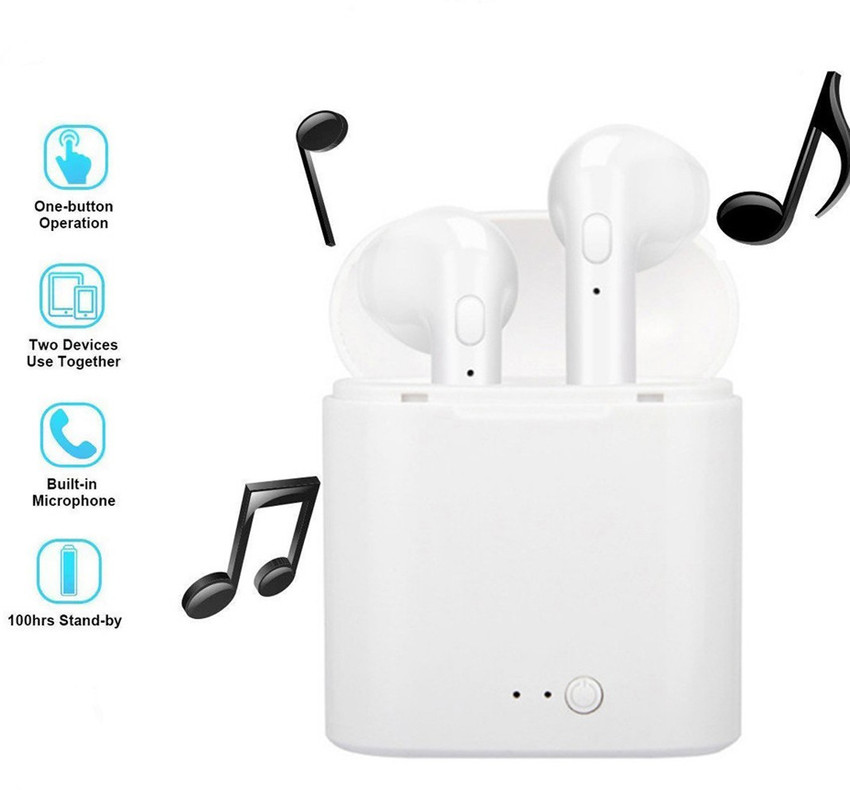 Kabeer enterprises New I7s Bluetooth Sport Stereo Wireless Earphone with Mic Bluetooth Headset Price in India Buy Kabeer enterprises New I7s Bluetooth Sport Stereo Wireless Earphone with Mic Bluetooth...