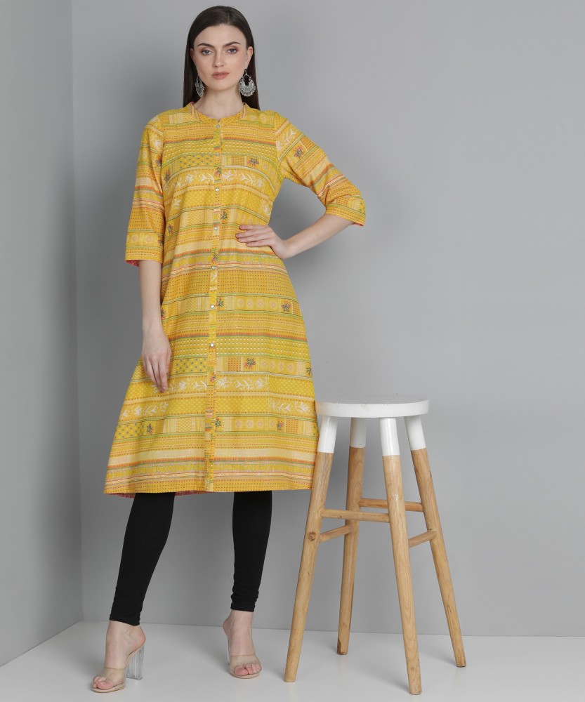 Aurelia Women Printed A line Kurta Buy Aurelia Women Printed A line Kurta Online at Best Prices in India Flipkart