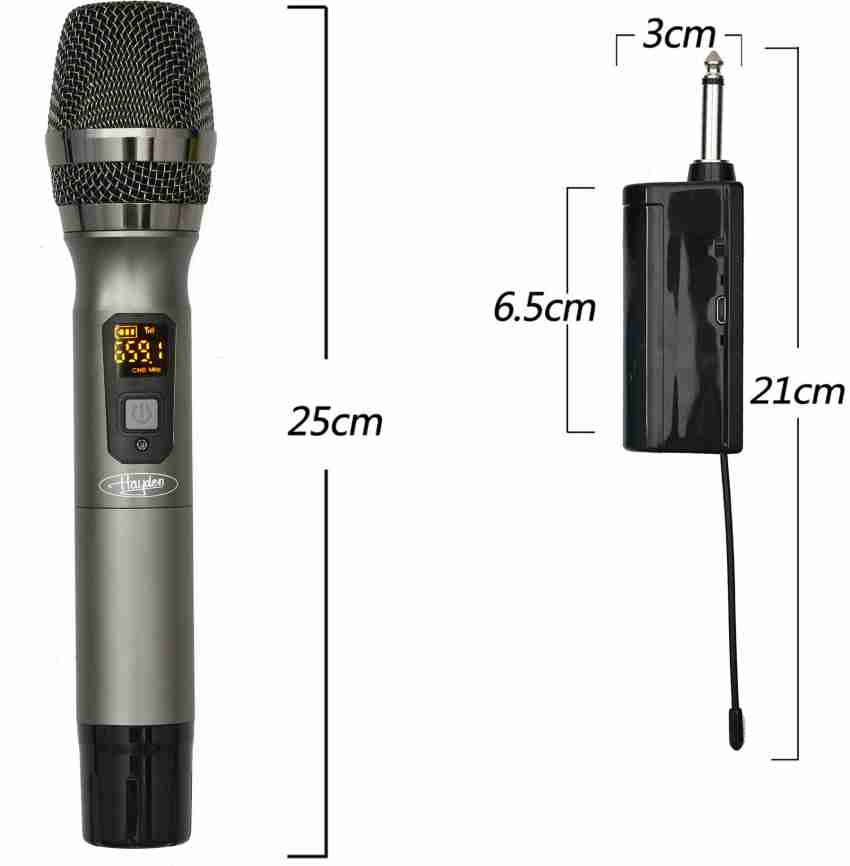 Wireless Microphones,JISSDO Handheld Mic with Receiver,Dynamic