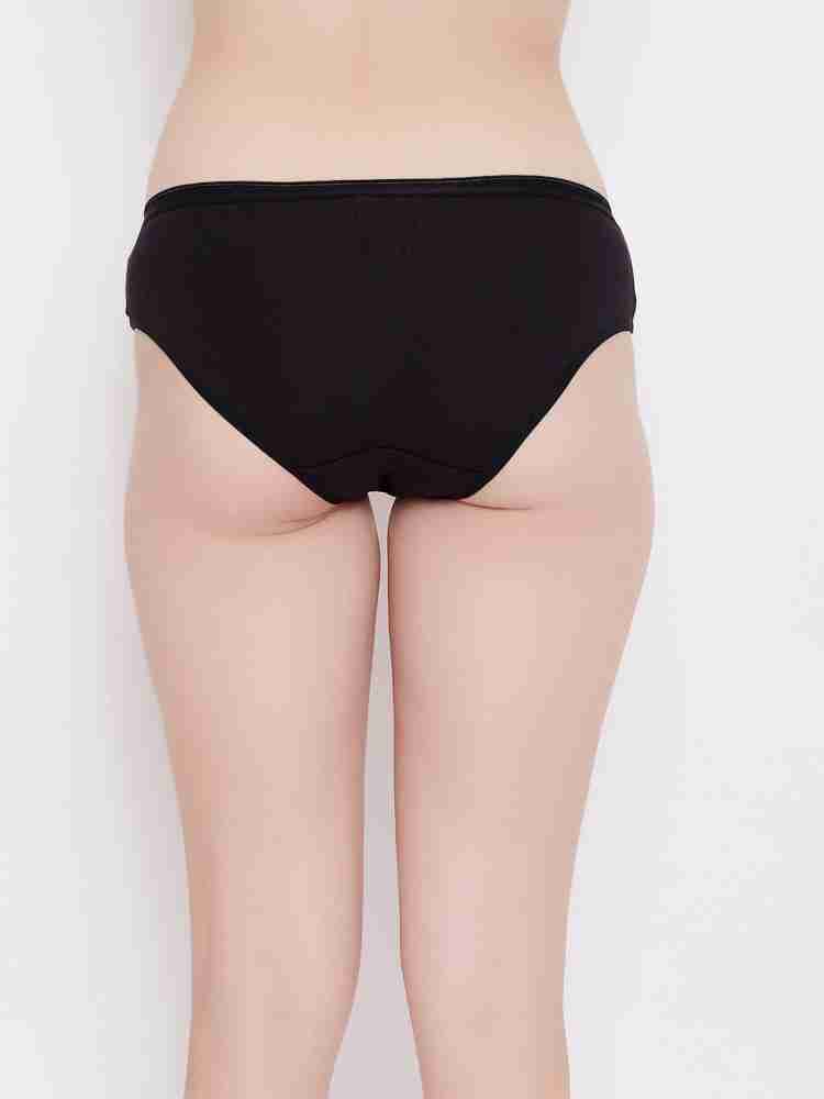 Clovia Women's Panties Plain Panty (SW0009P13_Black_2XL) : :  Fashion