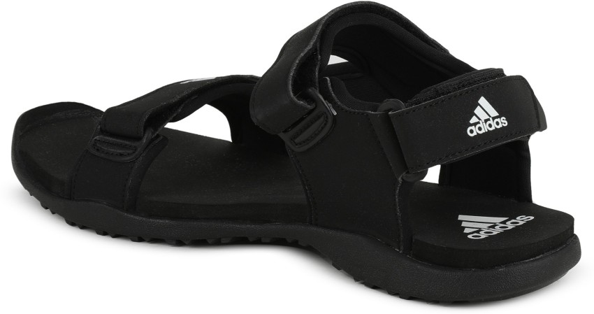 Adidas black sandals mens new arrivals