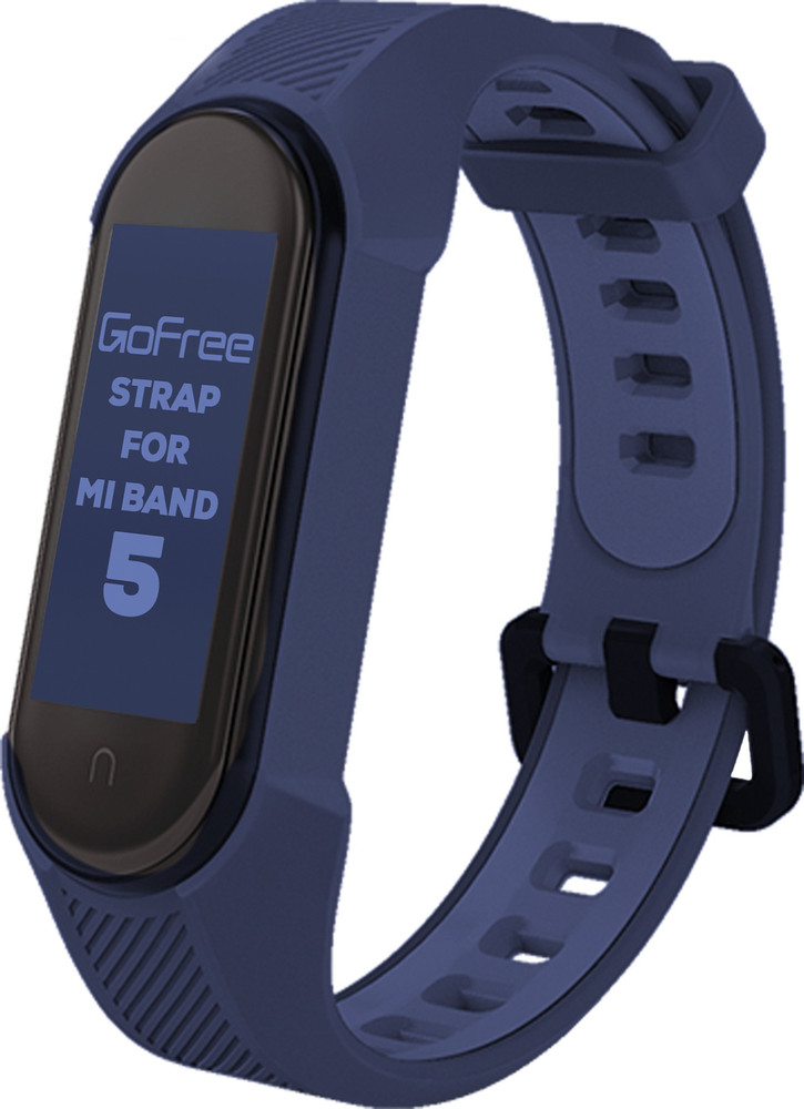 GoFree Primo Series Strap For Mi Band 5 With Watch Buckle Lock