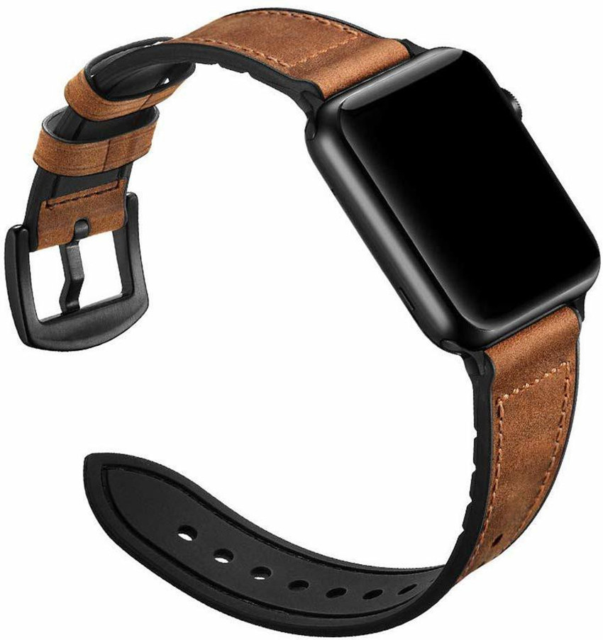 Leather band smart watch top