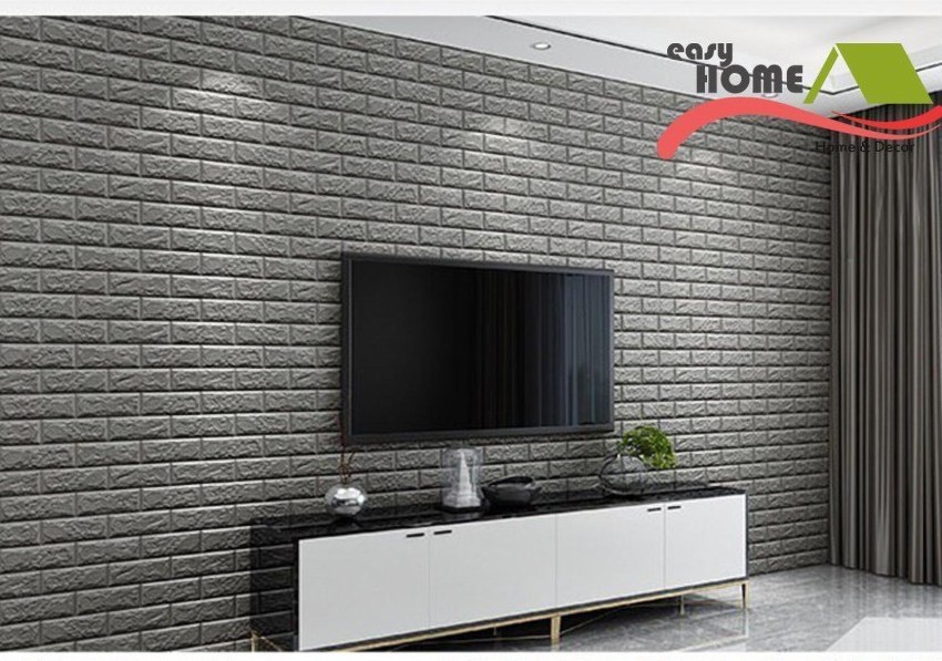 NEW YEARS CLEARANCE!3D Brick Wall Stickers Self-Adhesive PVC Wallpaper Peel  and Stick 3D Art Wall Panels for Living Room Bedroom Background Wall  Decoration - Walmart.com