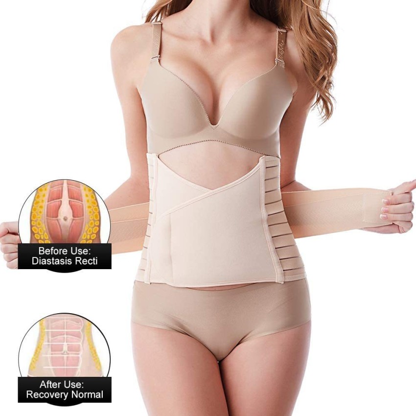 3 In1 Postpartum Belt Belly Wrap Body Shaper Support Recovery