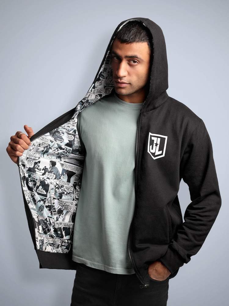 The Souled Store Full Sleeve Graphic Print Men Reversible