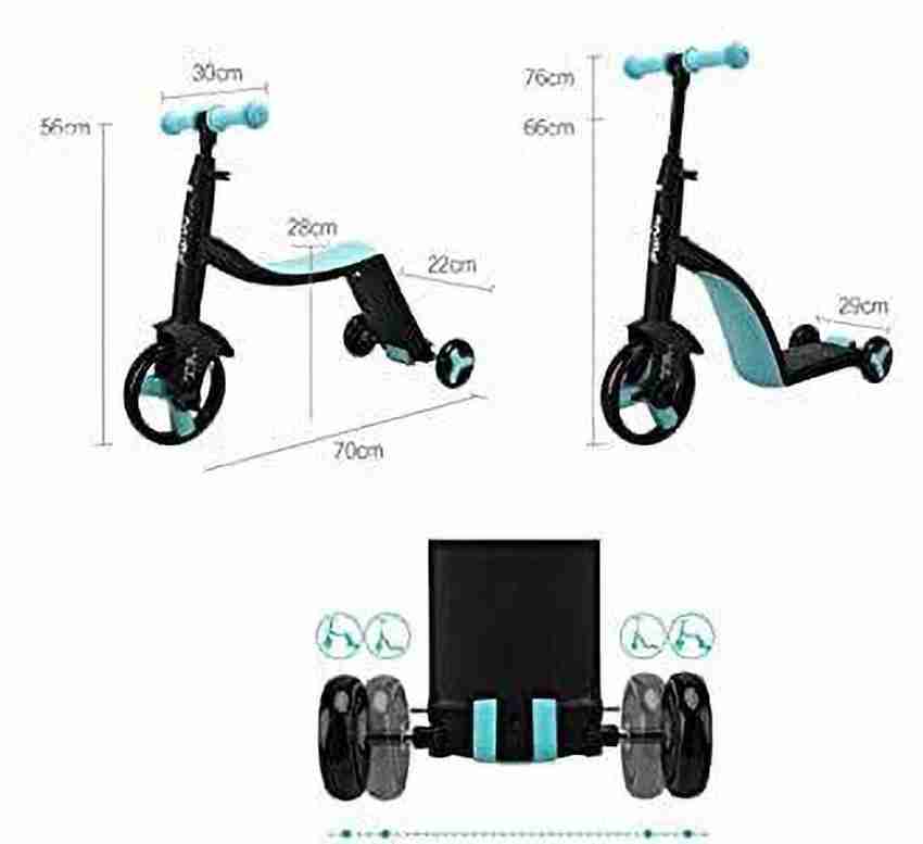 Vm Nadoda 3 in 1 folding scooter 3 in 1 folding scooter Tricycle