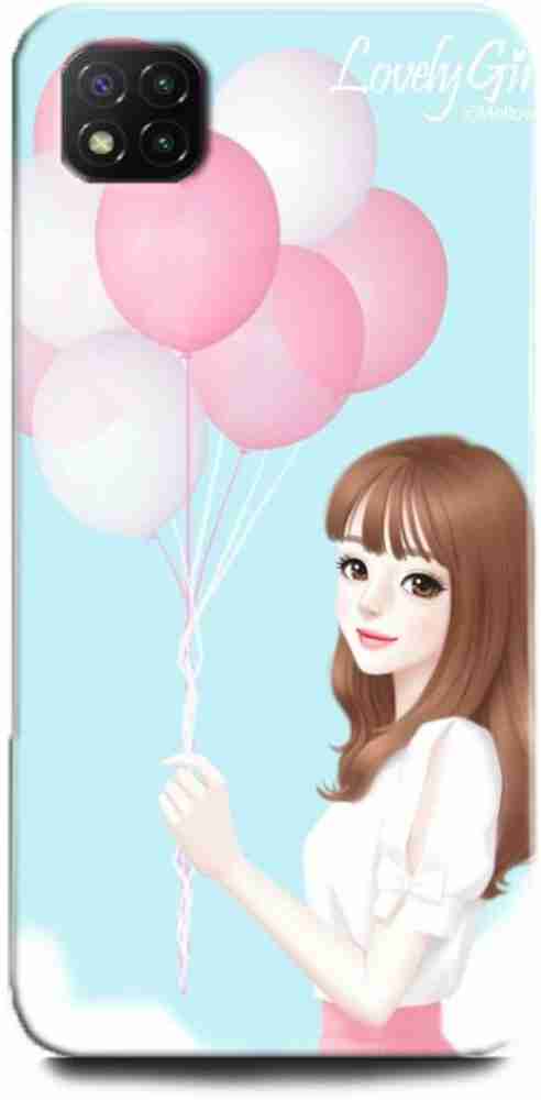 Wallpaper girl shop cartoon