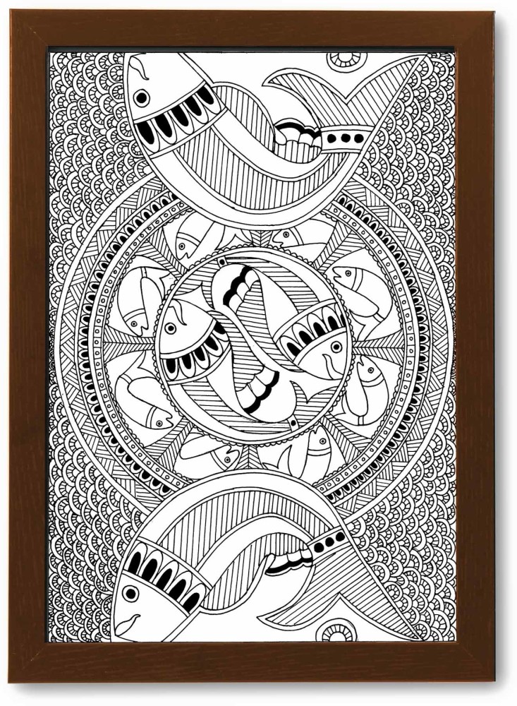Parrot Madhubani Art, India, Isha Dubey - Lenixart - Spark Your Creativity