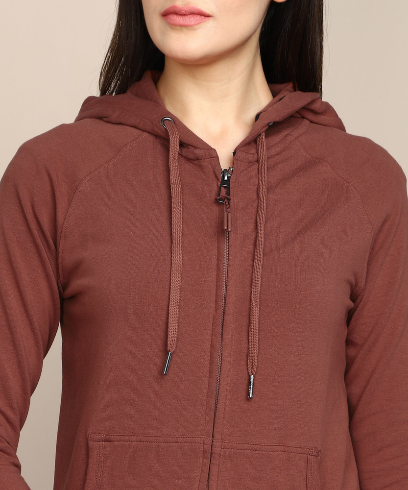 VAN HEUSEN Full Sleeve Solid Women Sweatshirt Buy VAN HEUSEN