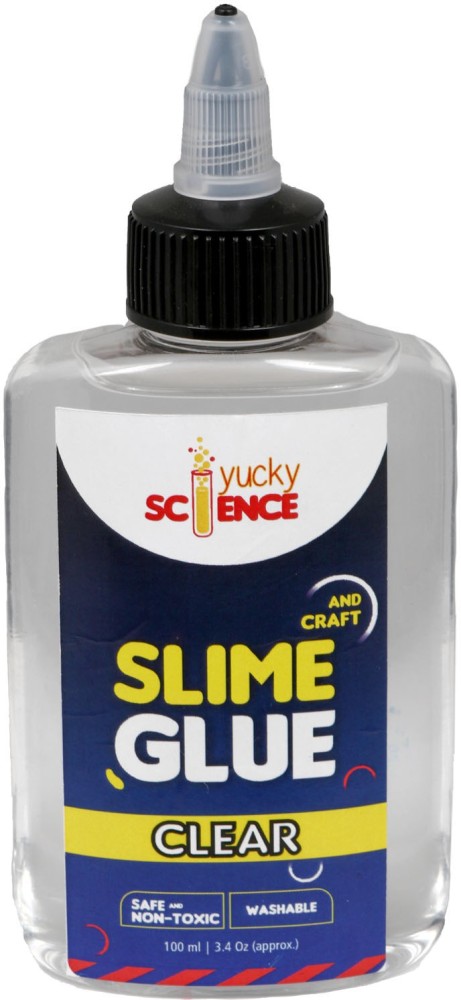 Yucky Science Slime & Craft Clear Glue Set of 3 Bottles 100 ml