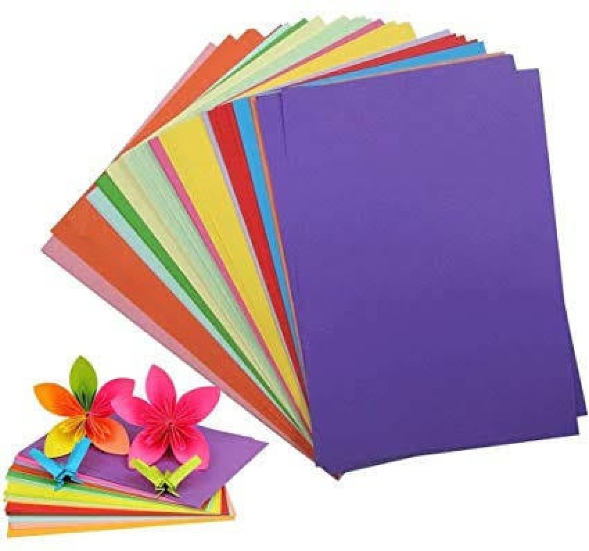 Colour Paper A4 size 100 sheets Mixcolour Printing Color Paper