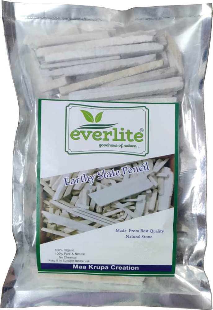 Slate Pencils To Eat Edible | Natural Stone | White Pencil Chalk | Premium  Quality | Stationary (160)