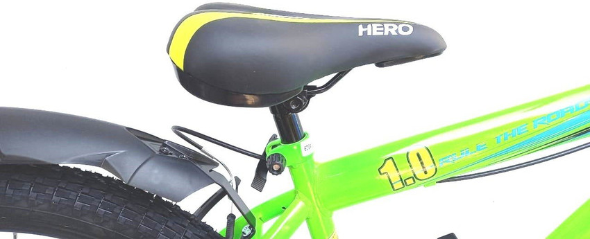 Hero sprint thorn 26 inches single speed front suspension sales bike for adults green & black