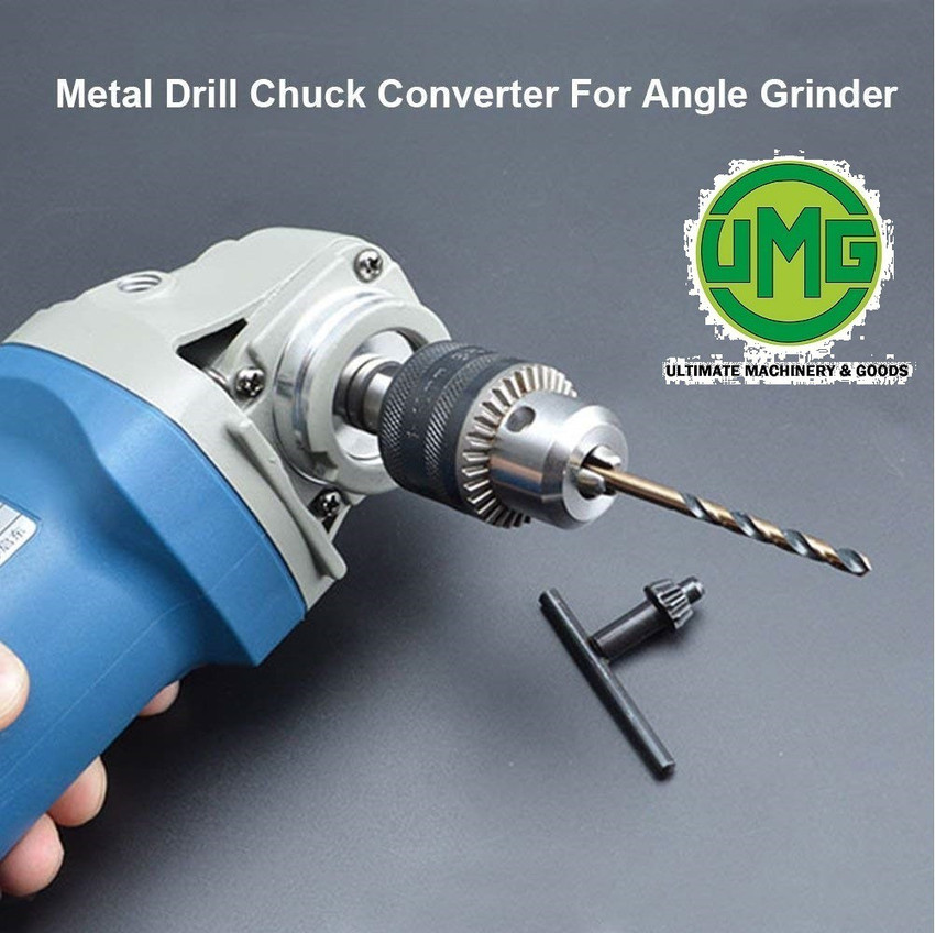 Drill chuck to top fit angle grinder