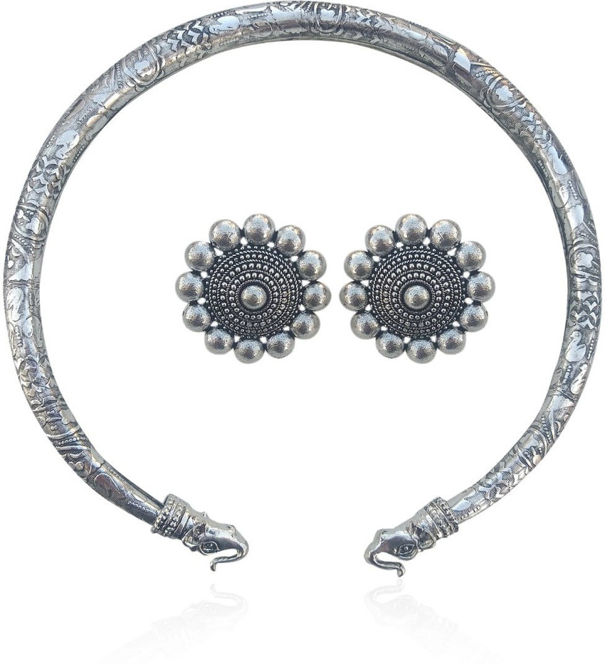 Black metal online jewellery flipkart