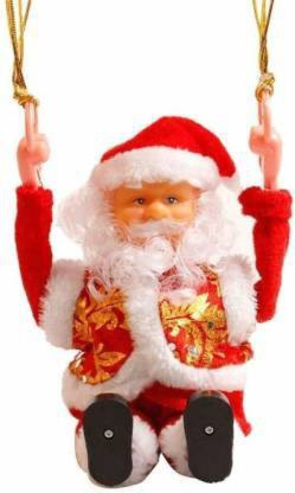 Swing électrique Hip Santa, Musical Santa Toy Alimenté par batterie Chant  et danse Père Noël