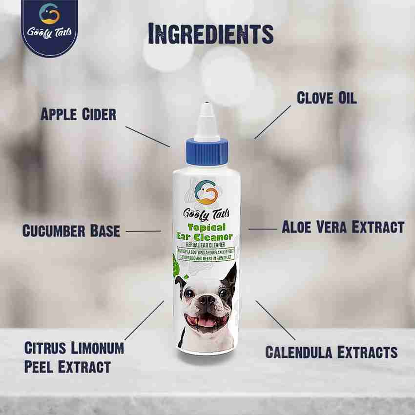 Apple cider vinegar store ear wash for dogs