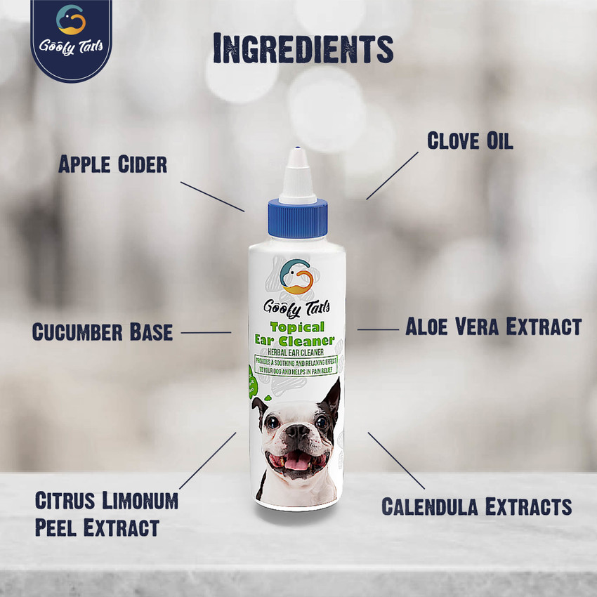 Dog ear cleaner apple cider vinegar shop