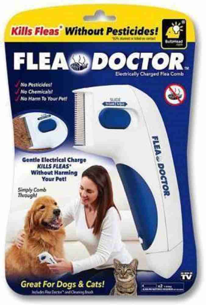 Brush that clearance kills fleas