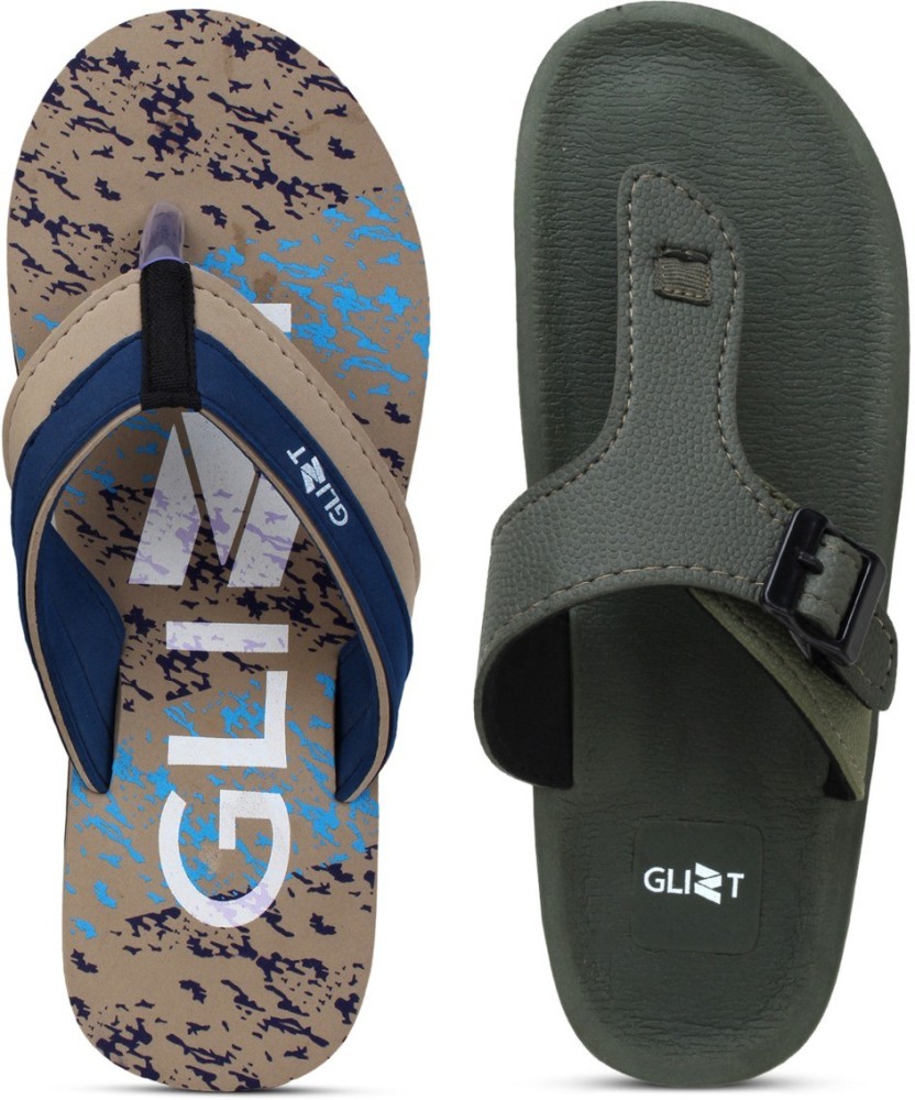 GliZt Men Men 2 Combo Slippers Flip Flops Buy GliZt Men Men 2