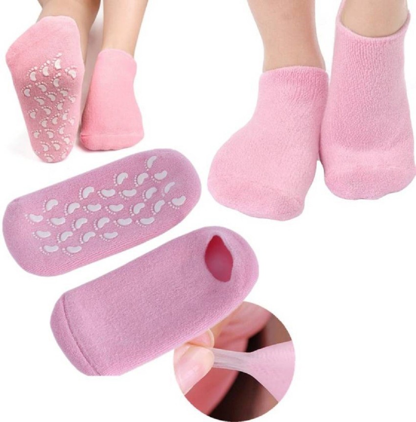 Moisturizing Socks and Gloves Overnight, Gel Gloves and Socks for Dry  Cracked Feet Women & Hands Spa Treatment, Gel Lining Infused with Essential  Oils