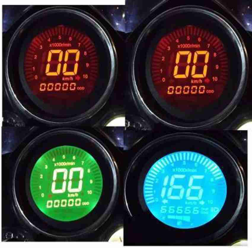 JBRIDERZ Royal Enfield Colourful Digital Speedometer with Fuel Indicator Classic 350 500 Standard 350 500 Electra 350 500 Digital Speedometer Price in India Buy JBRIDERZ Royal Enfield Colourful Digita...