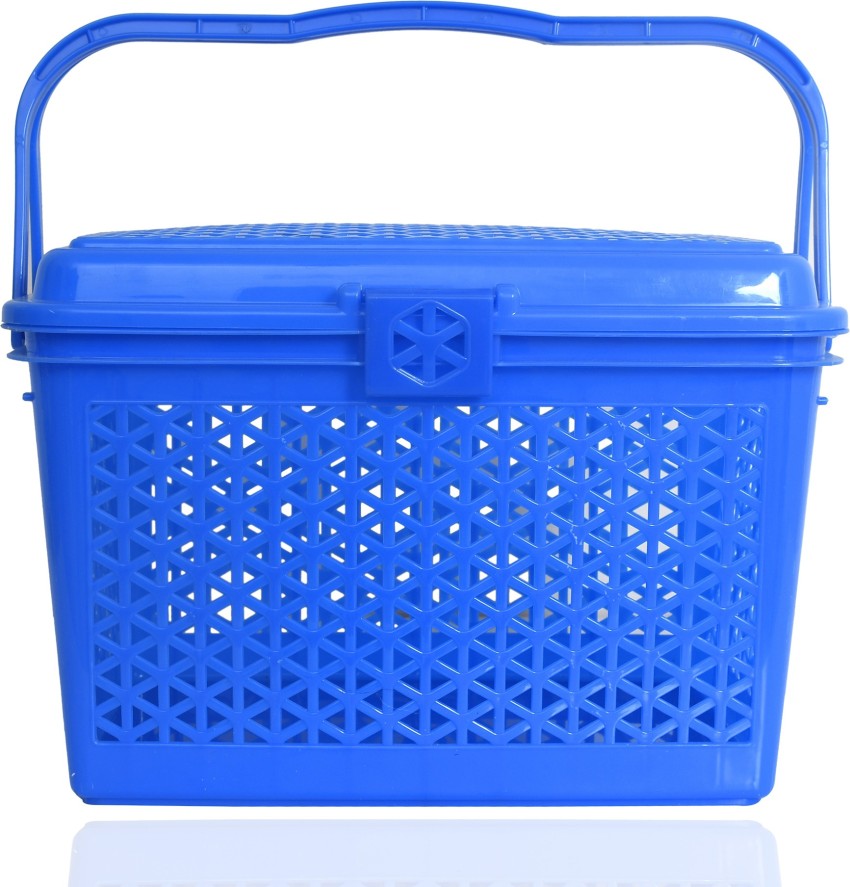 KUBER INDUSTRIES Plastic Plastic Trendy Shopping Storage Basket
