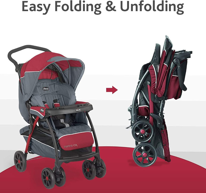 Chicco cortina cx deals stroller assembly