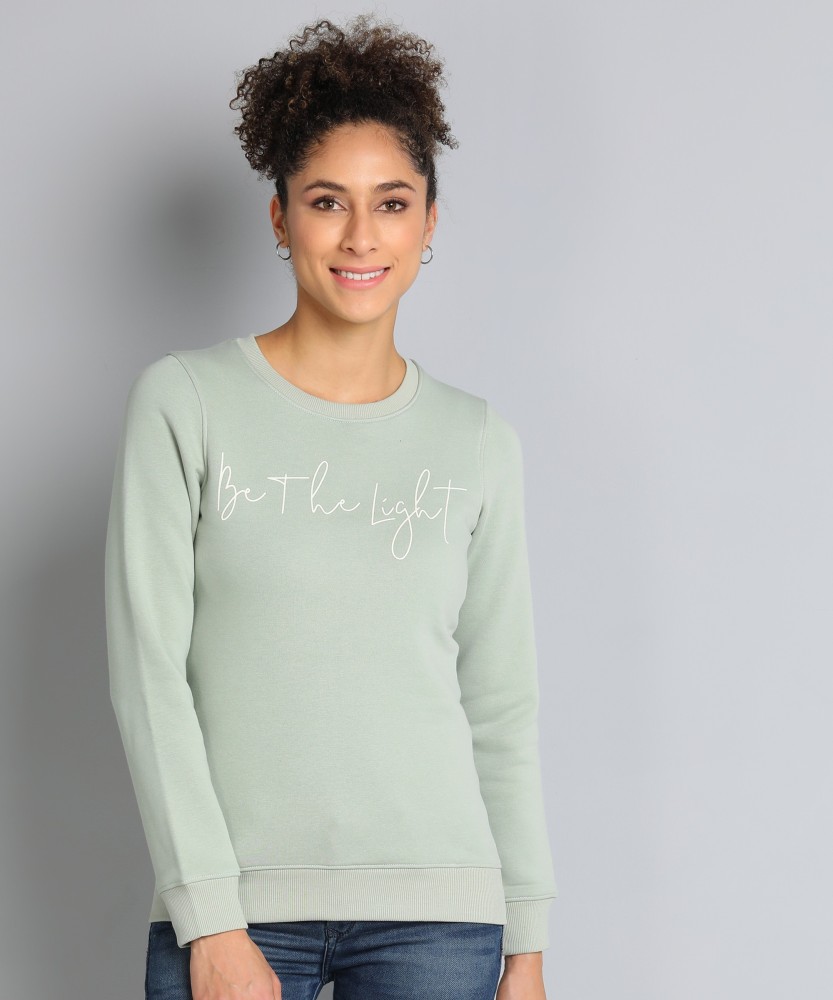 TRUFIT 3/4th Sleeve Solid Women Sweatshirt - Buy TRUFIT 3/4th Sleeve Solid  Women Sweatshirt Online at Best Prices in India