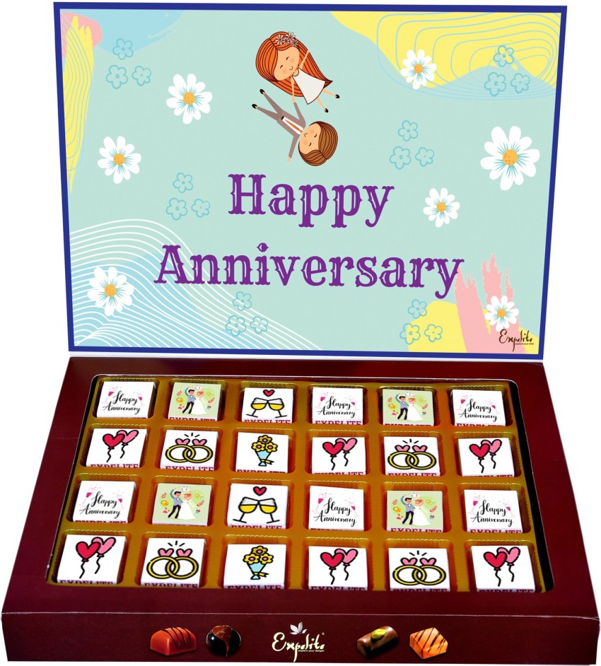 Happy Anniversary Gift For Couple Chocolate, Marketplace