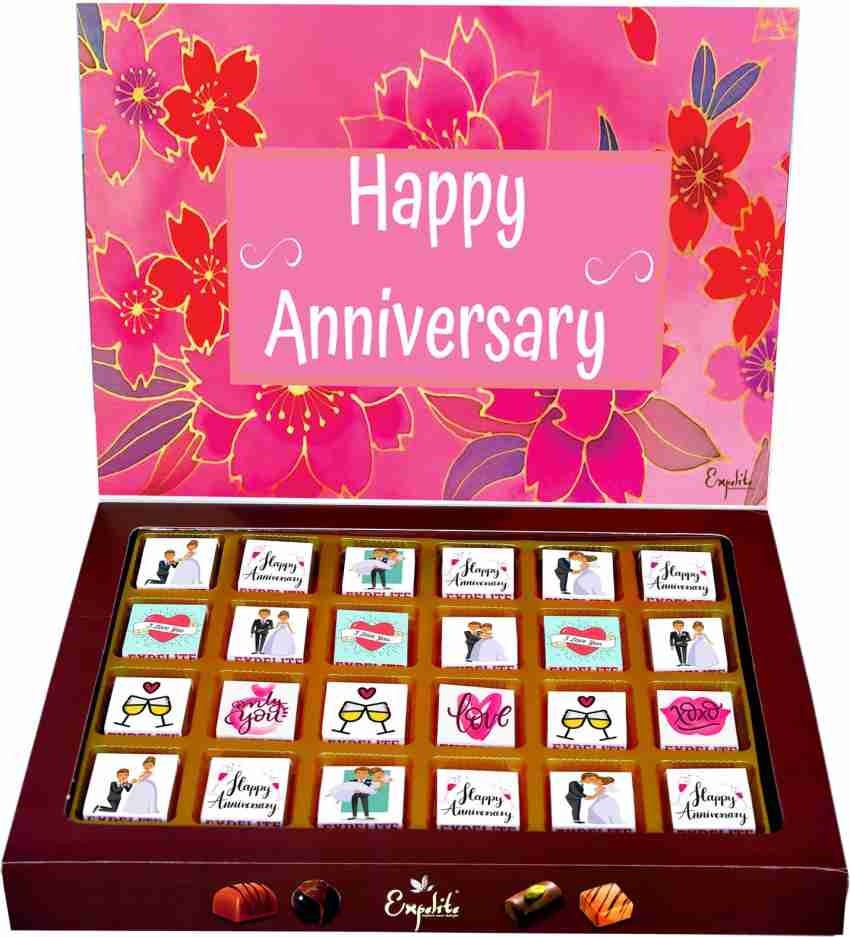 Happy Anniversary Gift For Couple Chocolate, Marketplace